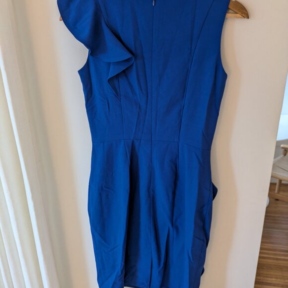 Calvin Klein - Ruffle Guest of Wedding Dress - Picture 3 of 3